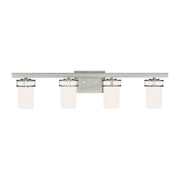 Robie 4-Light Bath Vanity Light in Brushed Nickel