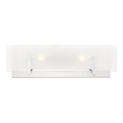 Syll 2-Light Bath Vanity Light in Chrome