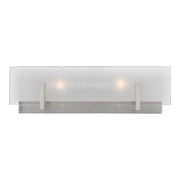 Syll 2-Light Bath Vanity Light in Brushed Nickel