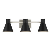 Towner 3-Light Bath Vanity Light in Brushed Nickel