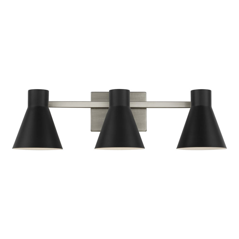 Towner 3-Light Bath Vanity Light in Brushed Nickel