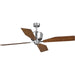 Chapin Collection 54" Four-Blade Antique Nickel Ceiling Fan