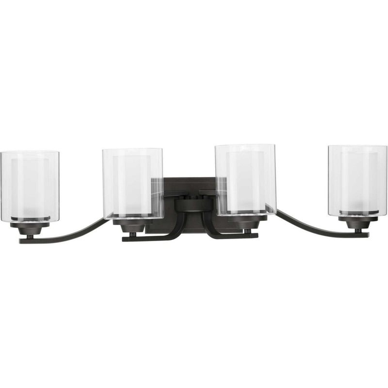 Kene 4-Light Bath Vanity Light in Graphite