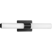 Blanco Led LED Linear Bath in Black