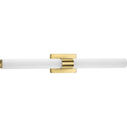 Blanco Led LED Linear Bath in Satin Brass