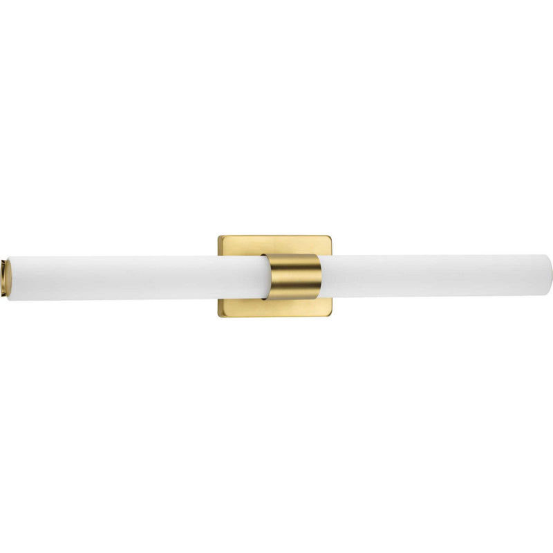 Blanco Led LED Linear Bath in Satin Brass
