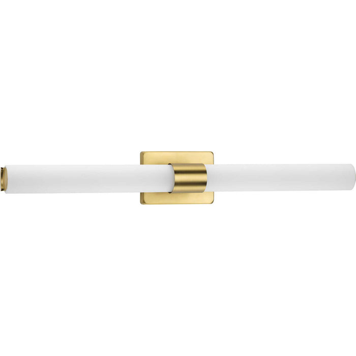 Blanco Led LED Linear Bath in Satin Brass