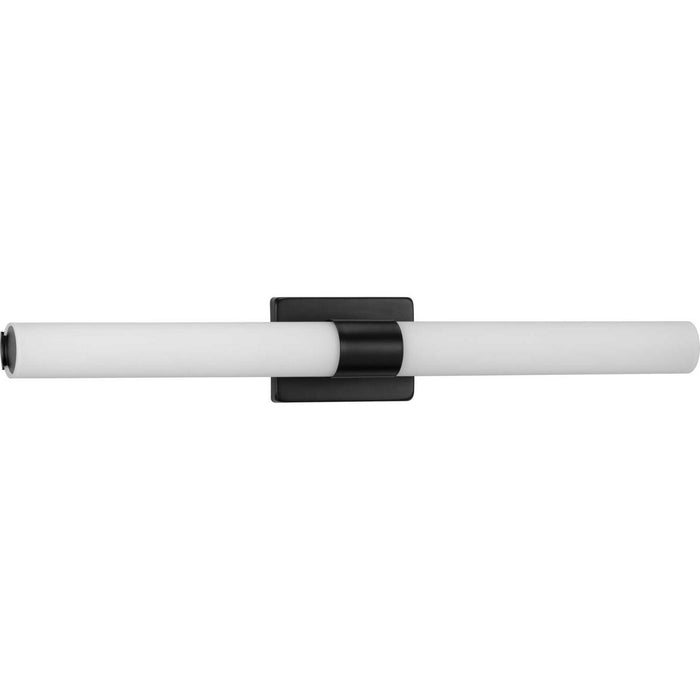 Blanco Led LED Linear Bath in Black