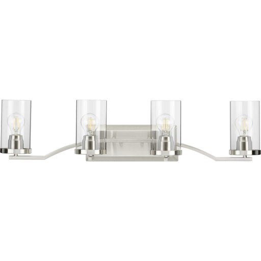 Lassiter Four Light Bath in Brushed Nickel