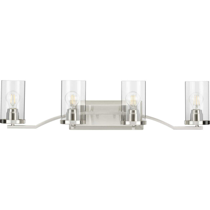 Lassiter Four Light Bath in Brushed Nickel
