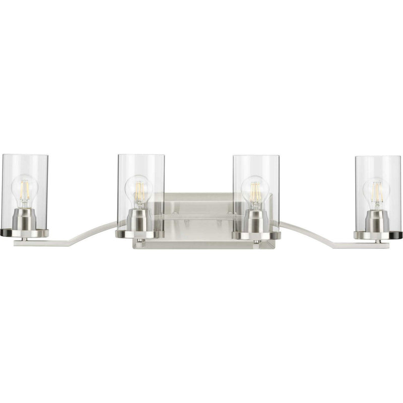 Lassiter 4-Light Bath Vanity Light in Brushed Nickel