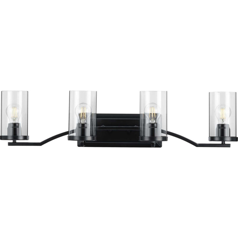 Lassiter 4-Light Bath Vanity Light in Black
