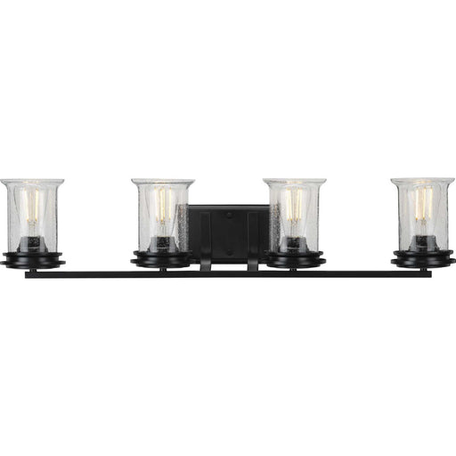 Winslett Four Light Bath in Black