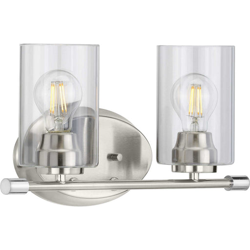 Riley Two Light Bath in Brushed Nickel