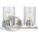 Riley Two Light Bath in Brushed Nickel