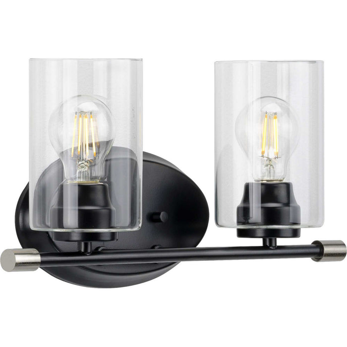 Riley Two Light Bath in Black