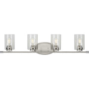 Riley Four Light Bath in Brushed Nickel