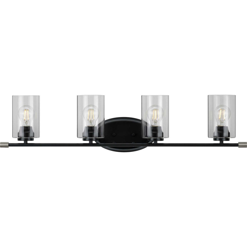 Riley Four Light Bath in Black