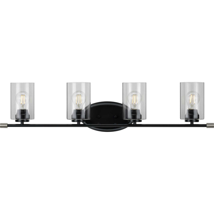 Riley Four Light Bath in Black