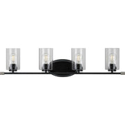 Riley 4-Light Bath Vanity Light in Black