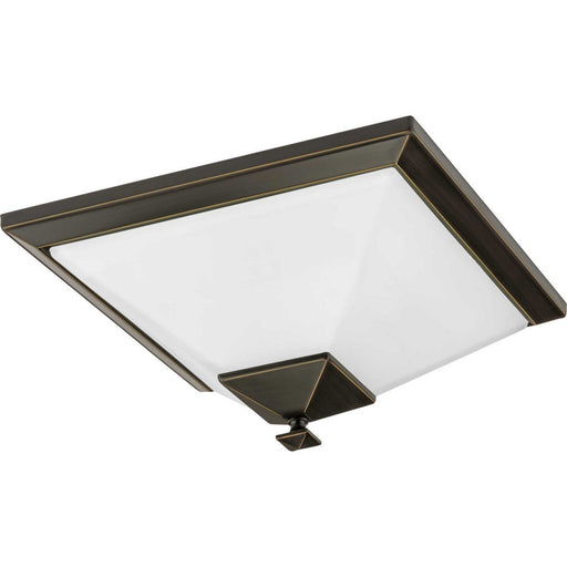 Clifton Heights 2-Light Flush Mount in Antique Bronze