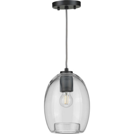 Caisson One Light Mini Pendant in Graphite