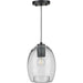 Caisson One Light Mini Pendant in Graphite