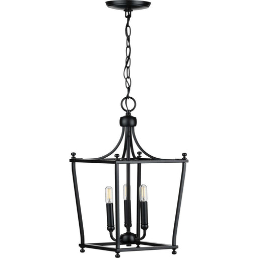 Parkhurst 3-Light 11" Chandelier in Black