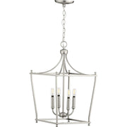 Parkhurst 4-Light Chandelier in Brushed Nickel