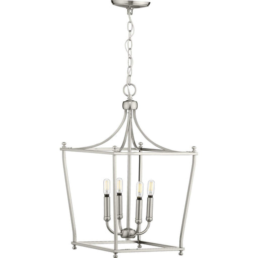 Parkhurst 4-Light Chandelier in Brushed Nickel