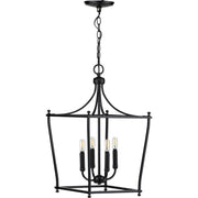 Parkhurst 4-Light Chandelier in Black