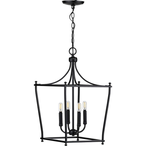 Parkhurst 4-Light Chandelier in Black