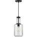 Latrobe One Light Pendant in Black