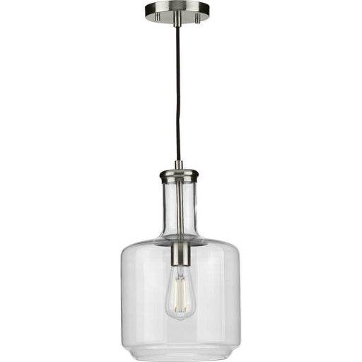 Latrobe One Light Pendant in Brushed Nickel