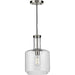 Latrobe One Light Pendant in Brushed Nickel