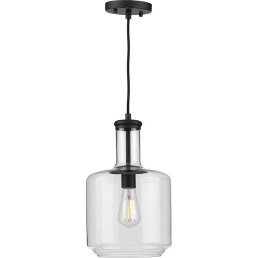 Latrobe Round Mini Pendant in Black