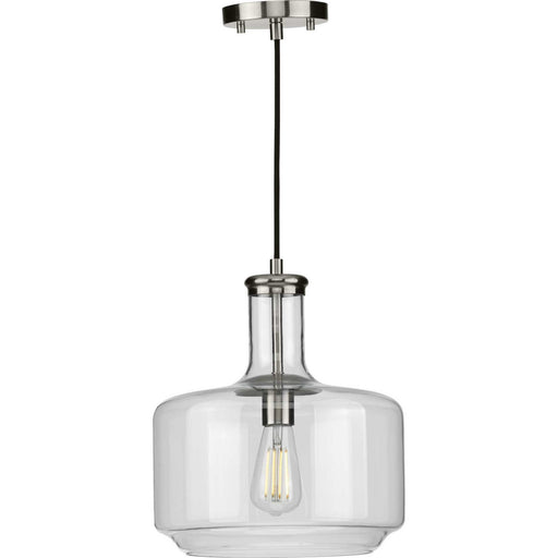 Latrobe One Light Pendant in Brushed Nickel