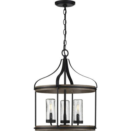 Brenham 3-Light Chandelier in Black