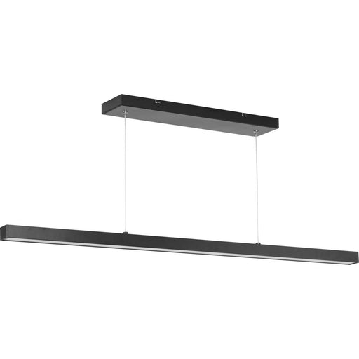 Planck LED Linear Pendant in Black