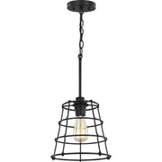 Chambers Mini Pendant in Black