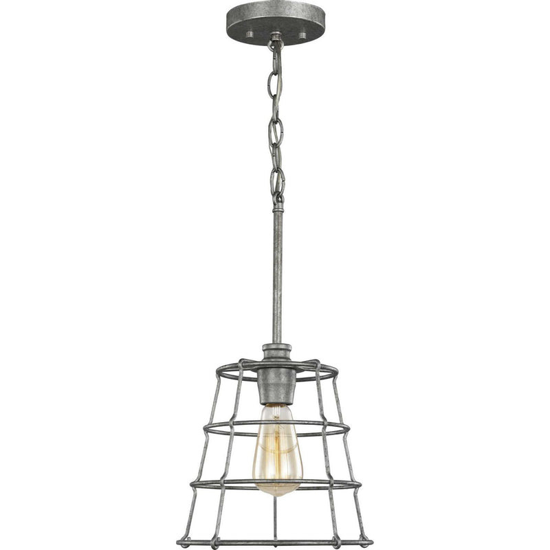 Chambers Mini Pendant in Galvanized