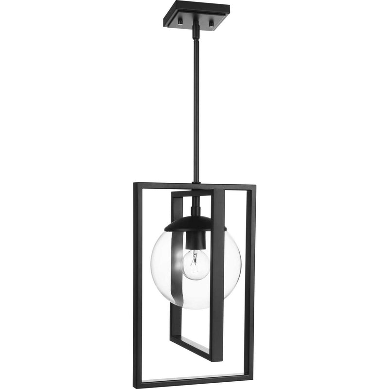 Atwell Cage Mini Pendant in Black