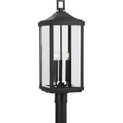 Gibbes Street Three Light Post Lantern in Black