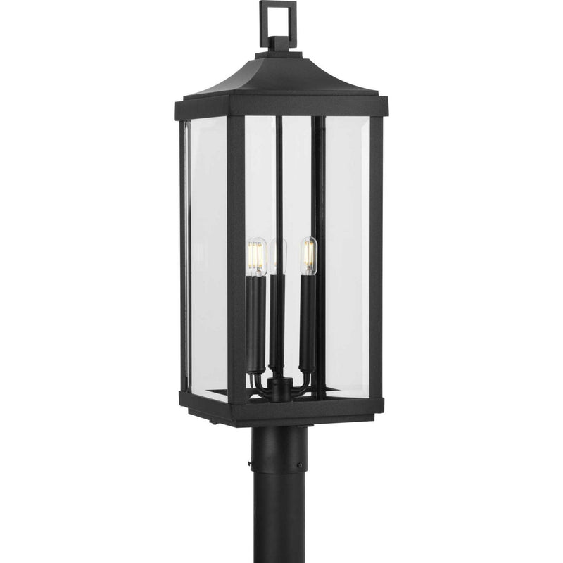 Gibbes Street 3-Light Outdoor Post Light in Black