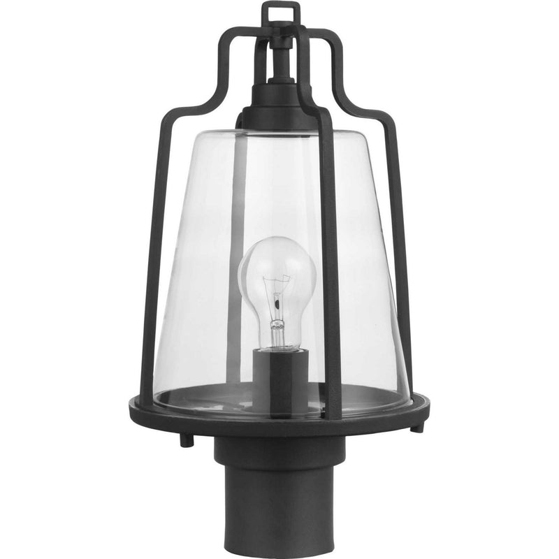 Benton Harbor Outdoor Post Light in Black