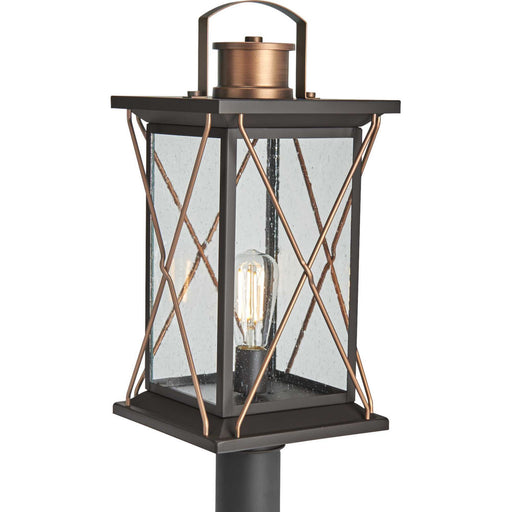 Barlowe One Light Post Lantern in Antique Bronze