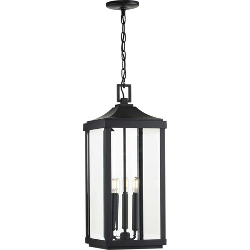 Gibbes Street Three Light Hanging Lantern in Black