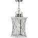 Barlowe One Light Hanging Lantern in Stainless Steel