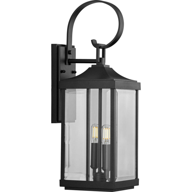 Gibbes Street 2-Light Outdoor Wall Lantern in Black