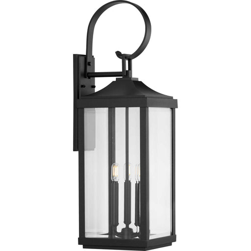 Gibbes Street Three Light Wall Lantern in Black
